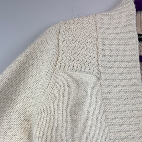 Eddie Bauer Women's Ivory Cardigan Sweater - Picture 3 of 14